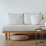 white sofa